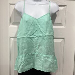 J. Crew Linen Peplum Top, Women’s